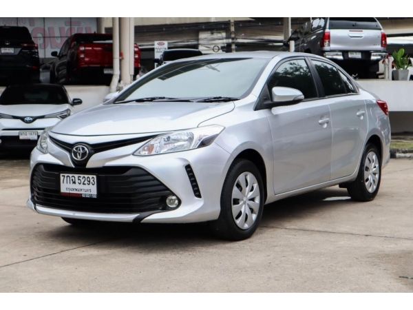 โตโยต้าชัวร์ ฟรีดาวน์ Toyota Vios 1.5 J A/T ปี 2018 ผ่อนเดือนละ 5xxx บาท